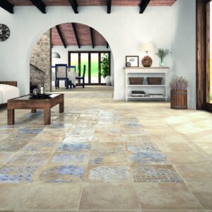 MANOIR BEIGE DÉCOR Natural 33x33