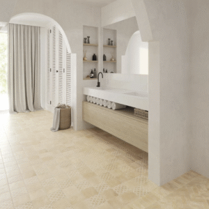 BEJMAT SQUARE BISCUIT Natural 15x15
