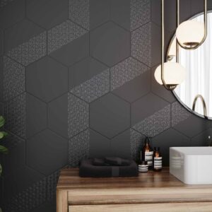 PURE BLACK DÉCOR Poli 28,5x33