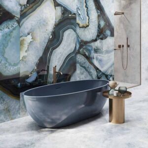 TELE DI MARMO PRECIOUS AGATE AZURE Full Lappato 120x278 - EMILGROUP ©