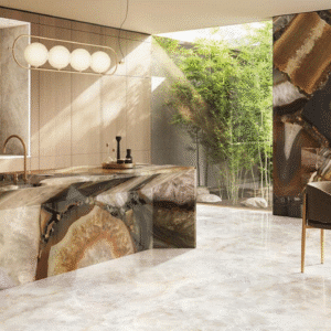 TELE DI MARMO PRECIOUS AGATE BROWN Full Lappato 60x120 - EMILGROUP ©