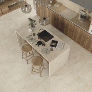 UNIQUE TRAVERTINE MINIMAL CREAM Naturale R10 60x120 - EMILGROUP ©
