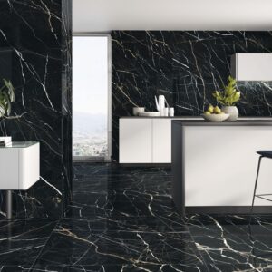 LIGHTNING BLACK Poli 60x120