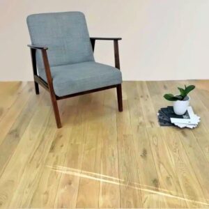 Massif Chêne HÉRITAGE SABBIA 15x120x400-2200 Verni Brossé Choix Ru A