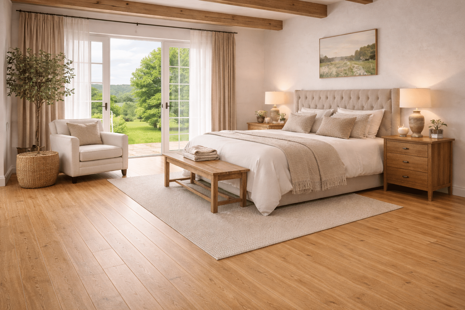 HÉRITAGE SABBIA Massif 15x120x400-2200 Verni Brossé Choix Ru A