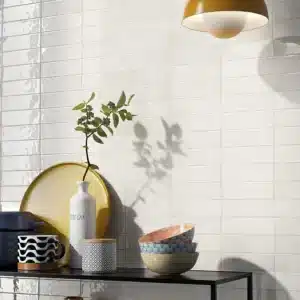 BRIQUE WHITE Poli 7,5x30