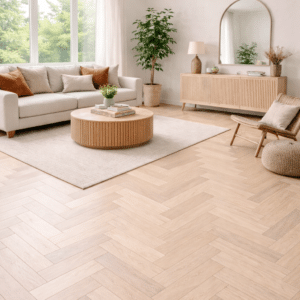 CHAMPAGNE INVISIBLE Bâton Rompu Epaisseur 14mm / Largeur 12cm / Longueur 60cm Verni Choix ABC