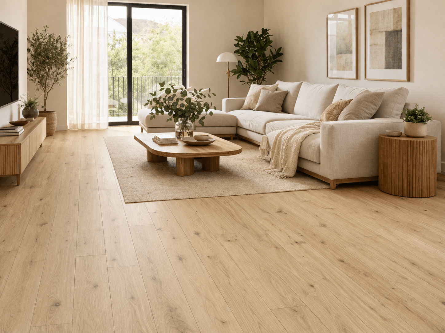 HOME NATUREL Contrecollé 14x150x950-1900 Verni Choix ABC