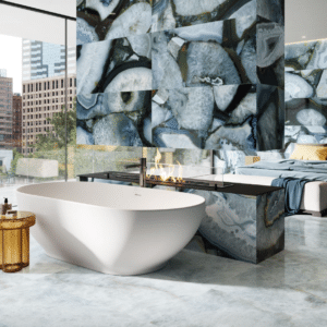 TELE DI MARMO PRECIOUS AGATE AZURE Full Lappato 60x120 - EMILGROUP ©