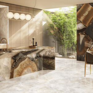 TELE DI MARMO PRECIOUS AGATE BROWN Full Lappato 60x120 - EMILGROUP ©