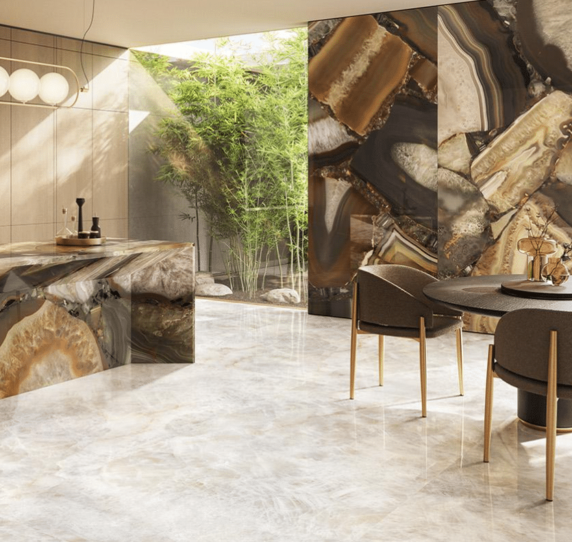 TELE DI MARMO PRECIOUS CRYSTAL AMBRA Full Lappato 60×120 – EMILGROUP ©