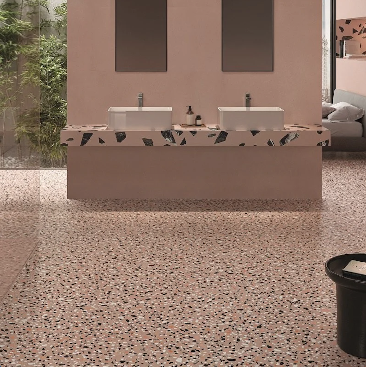 MEDLEY CLASSIC PINK Naturale R10 60×60 – EMILGROUP ©