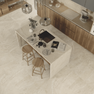 UNIQUE TRAVERTINE MINIMAL CREAM Naturale R10 60x120 - EMILGROUP ©