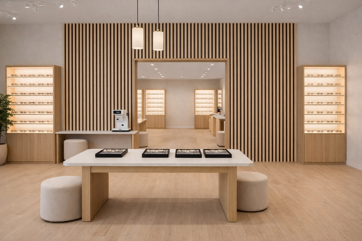 Panneau Tasseau Acoustique Effet Bois BÉLOMBRA INVISIBLE 52x270x2,1cm