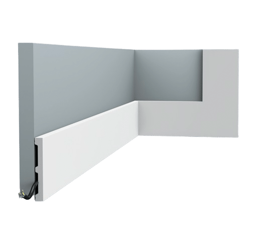 Plinthe SX163 L200 x H10,1 x l1,3 cm