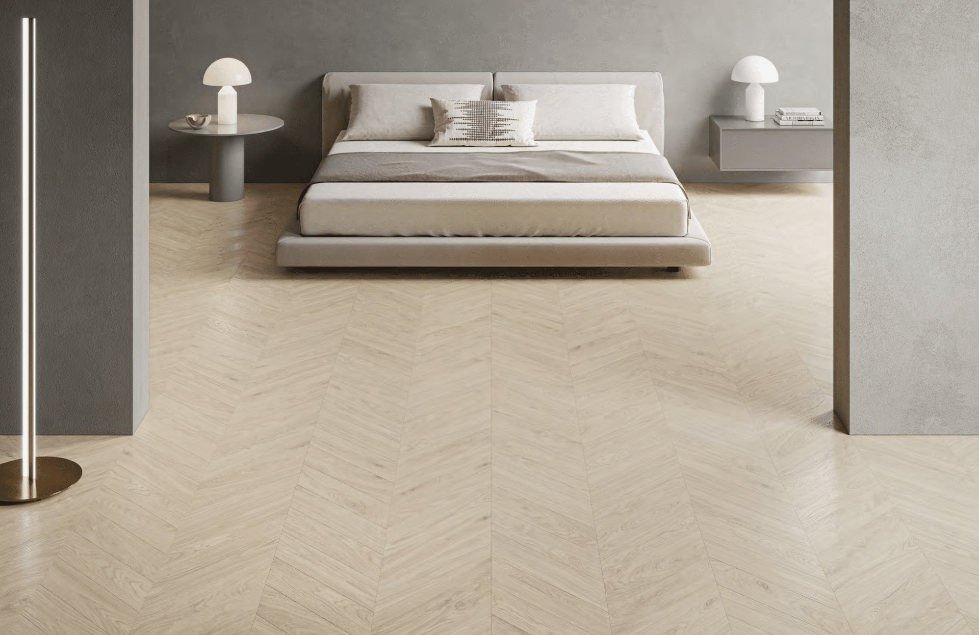 MIMESIS CHEVRON AVORIO Naturale R10 11×54 – EMILGROUP ©