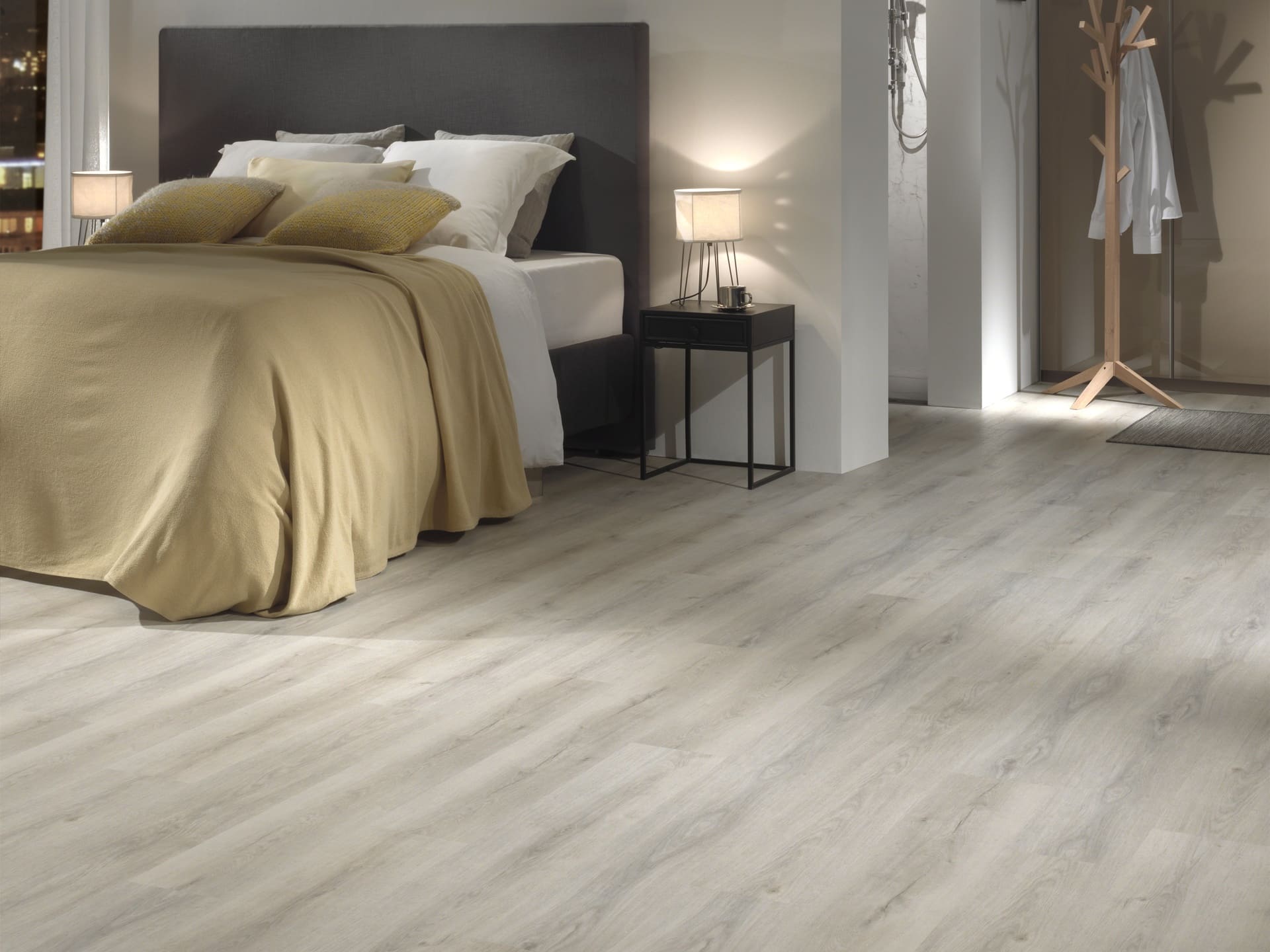 Lame SPC clipsable avec sous-couche JURA GRIS 18x122x0,5cm – Imitation GERFLOR