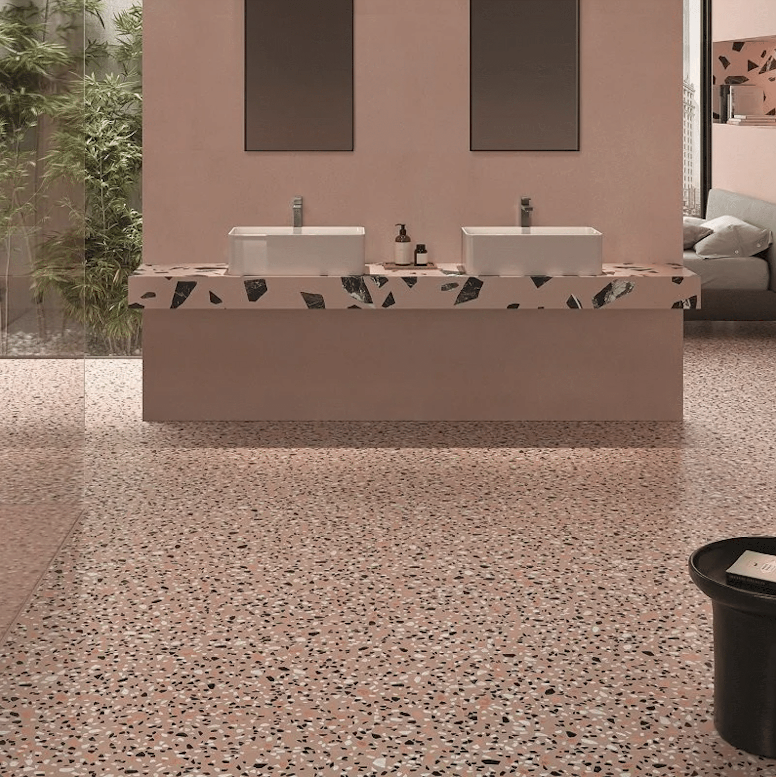 MEDLEY CLASSIC PINK Naturale R10 60×60 – EMILGROUP ©
