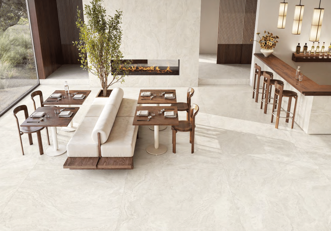 UNIQUE TRAVERTINE MINIMAL WHITE Naturale R10 30×60 – Provenza ©